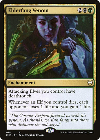 Elderfang Venom (Commander: Kaldheim) 