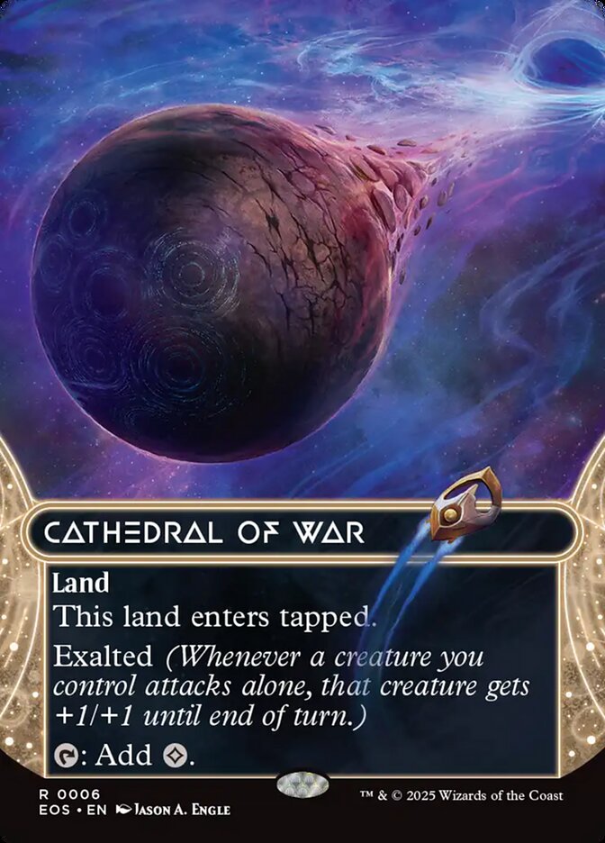 Cathedral of War (Edge of Eternities: Stellar Sights)  - Foil