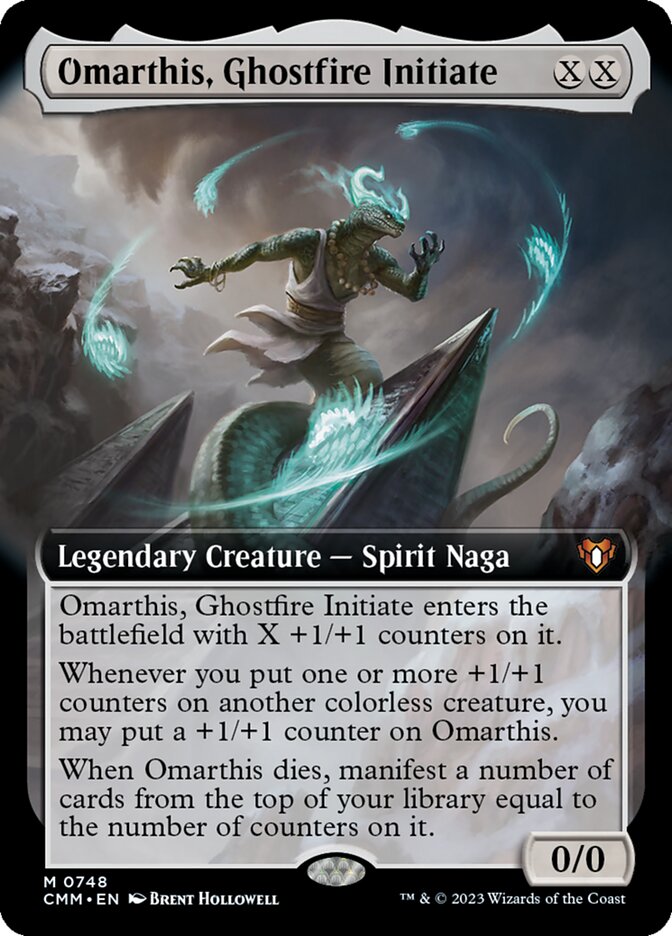 Omarthis, Ghostfire Initiate (Commander Masters)  - Foil