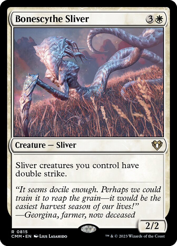 Bonescythe Sliver 815 (Commander Masters) 