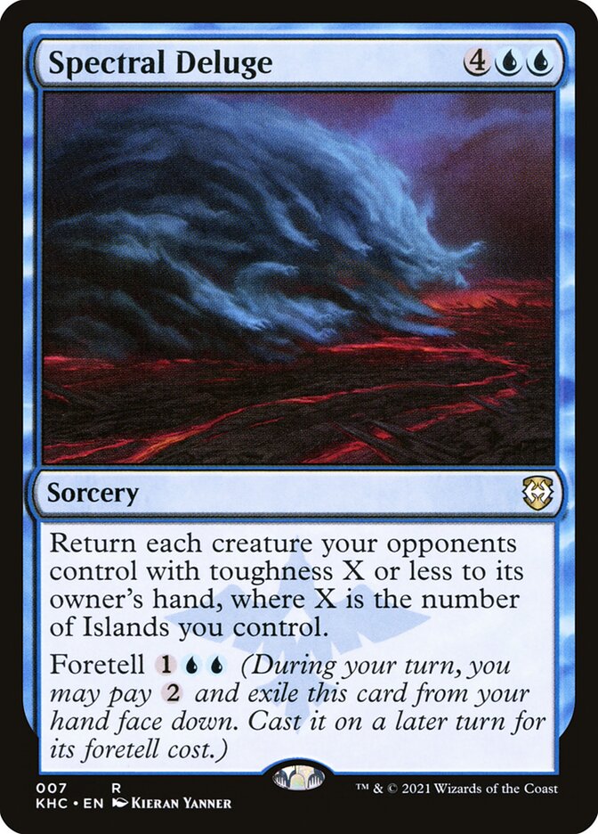 Spectral Deluge 7/1 (Commander: Kaldheim) 