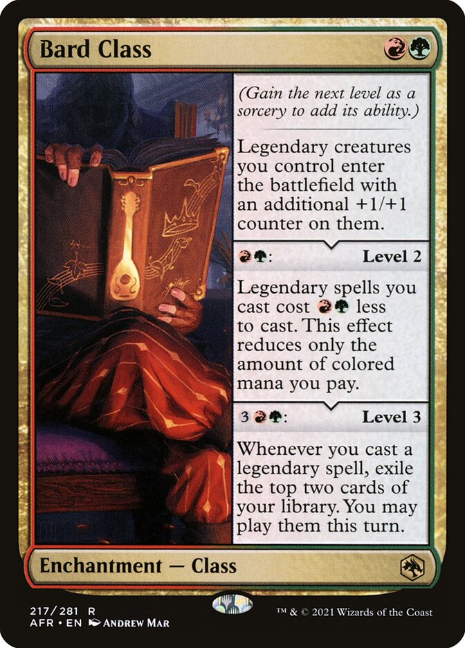 Bard Class 217 (Adventures in the Forgotten Realms) 