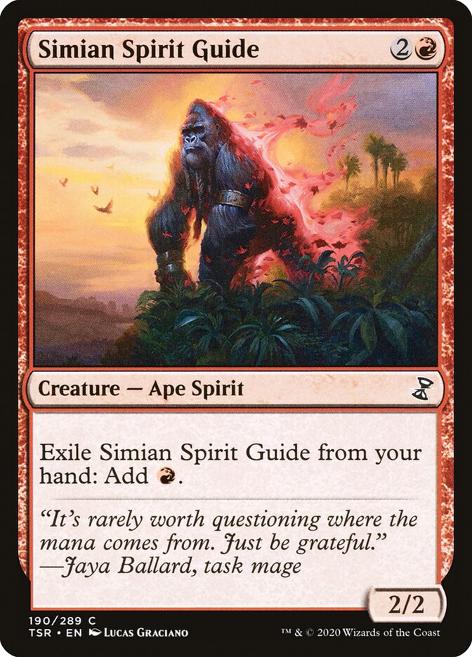 Simian Spirit Guide 190 (Time Spiral: Remastered)  - Foil