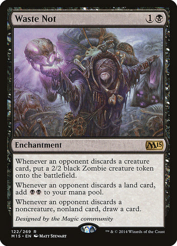Waste Not (Magic 2015 (M15))  - undefined