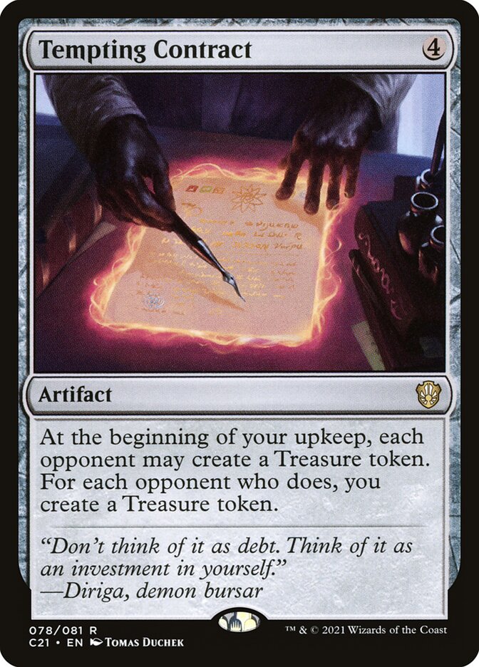 Tempting Contract (Commander 2021) 