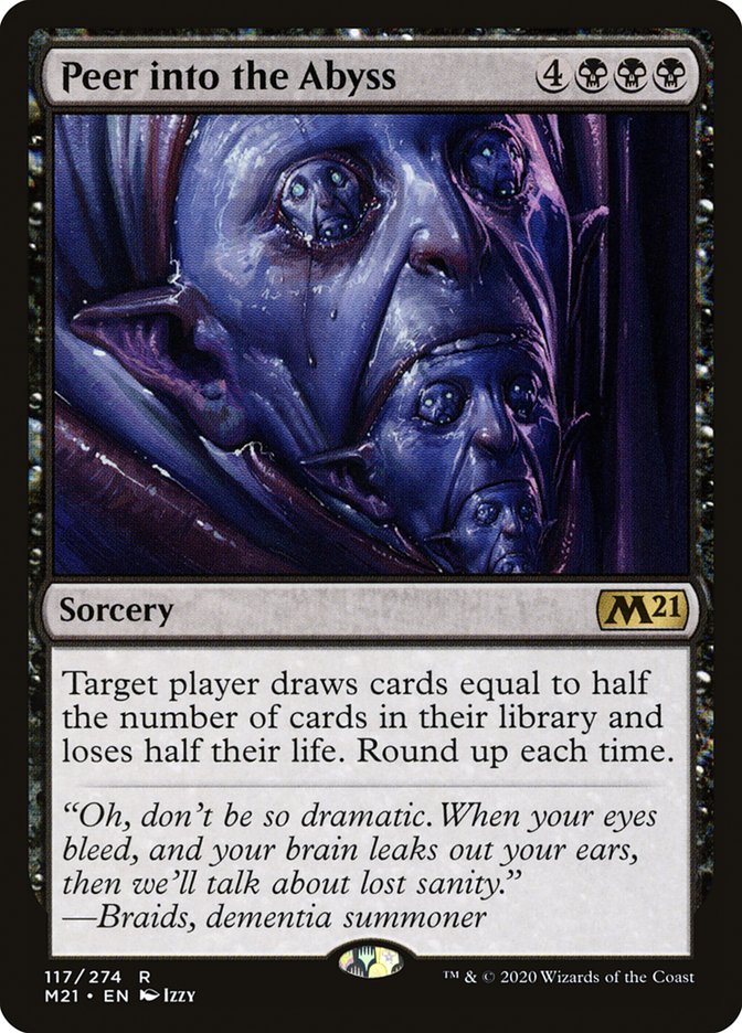 Peer into the Abyss (Core Set 2021) 