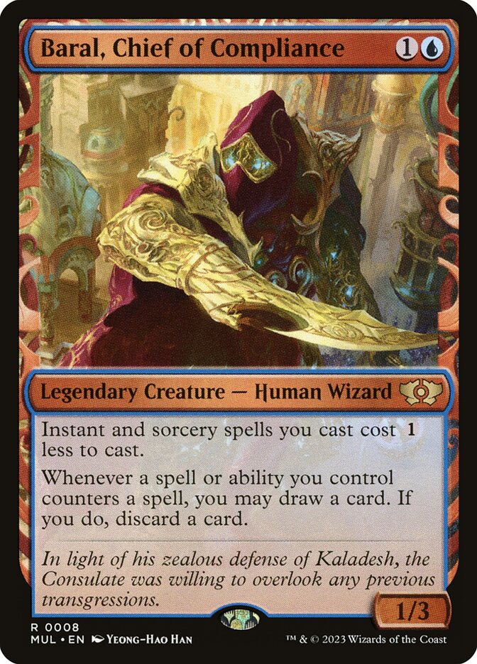 Baral, Chief of Compliance (March of the Machine: Multiverse Legends)  - Foil
