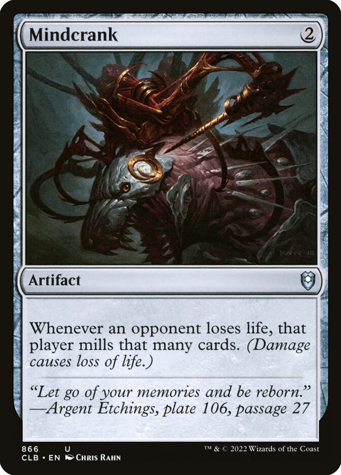 Mindcrank (Commander Legends: Battle for Baldur's Gate) 