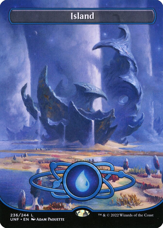 Island (Unfinity)  - Foil