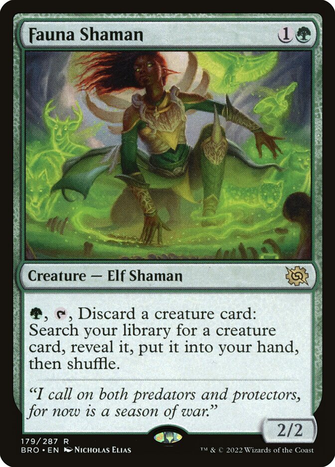 Fauna Shaman 179/287 (The Brothers' War) 