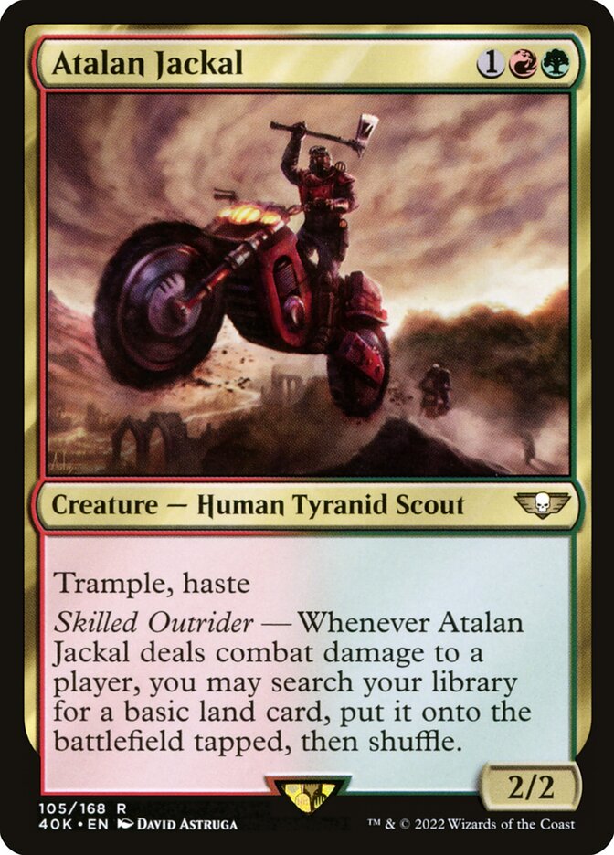 Atalan Jackal 105/617 (Universes Beyond: Warhammer 40,000) 