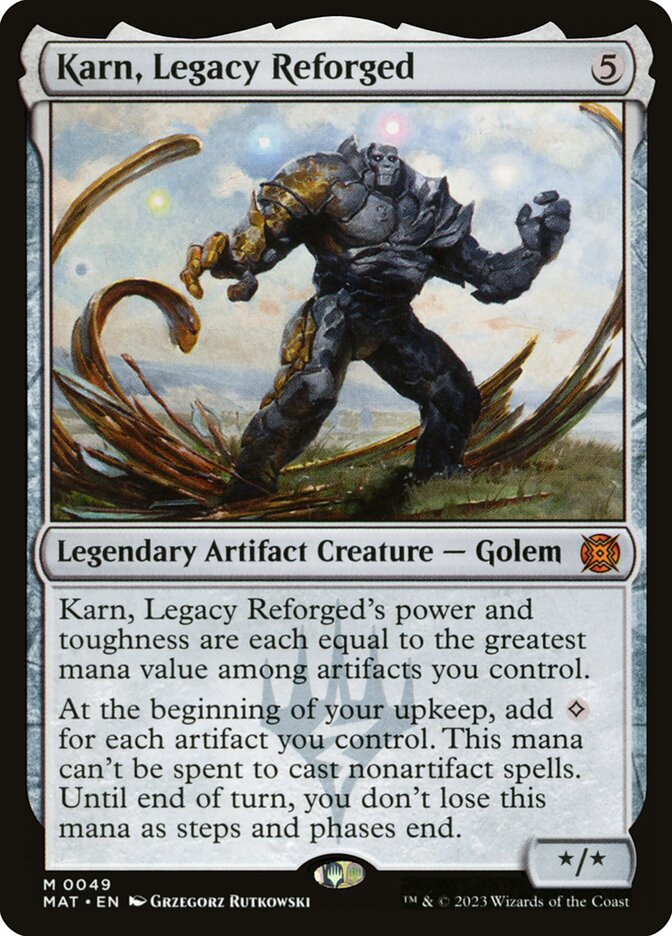 Karn, Legacy Reforged (March of the Machine: The Aftermath)  - Foil