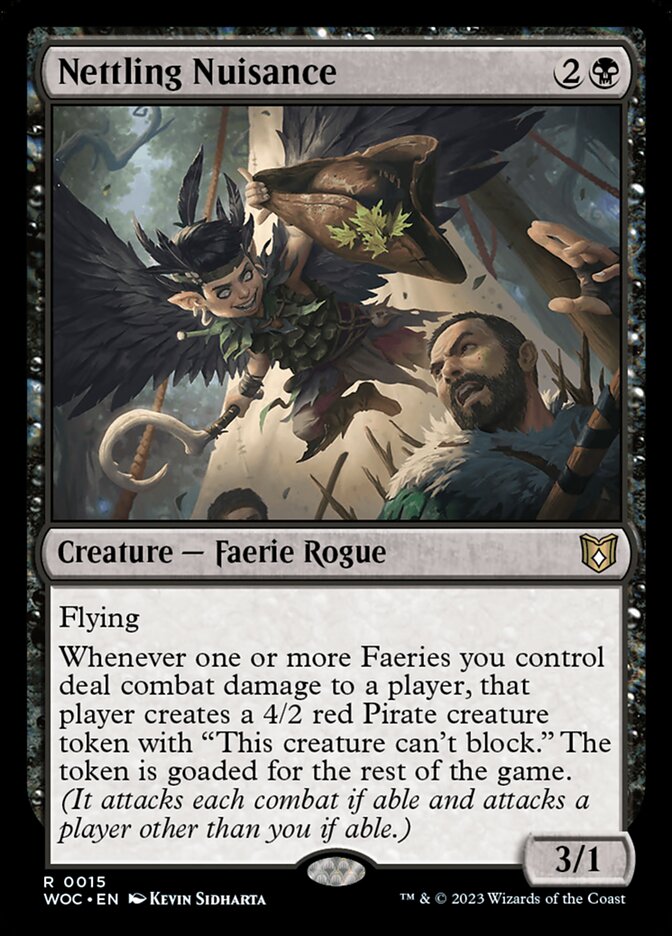 Nettling Nuisance 15/173 (Commander: Wilds of Eldraine) 