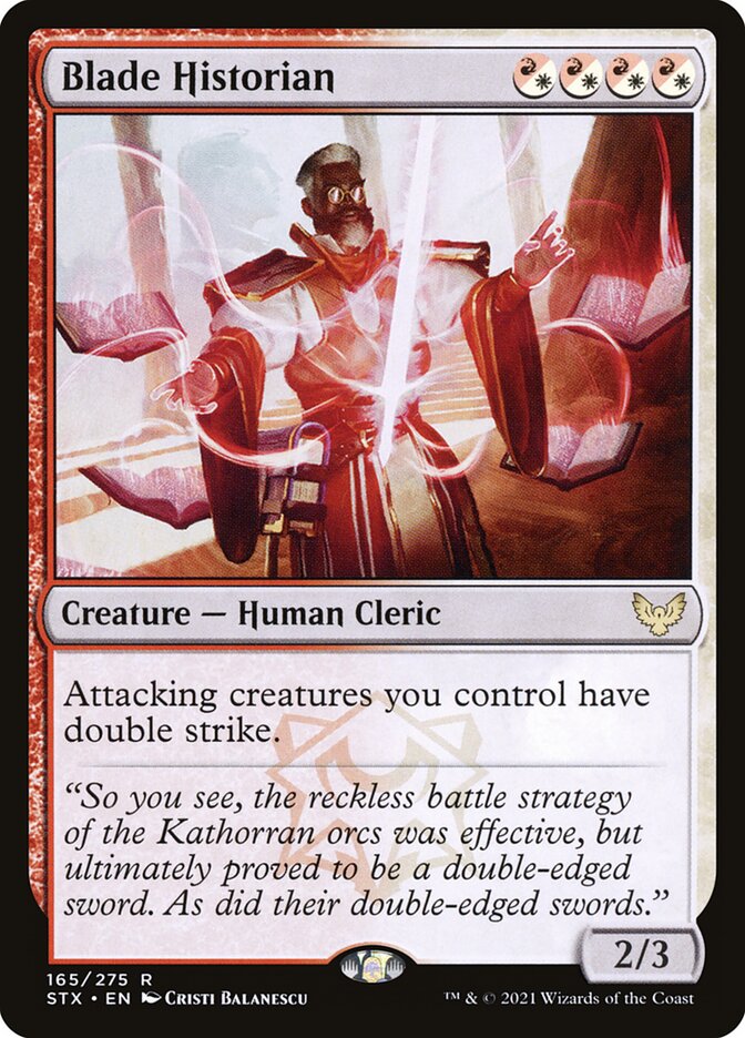 Blade Historian (Strixhaven: School of Mages)  - Foil