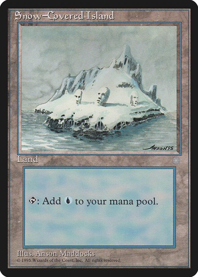 Snow-Covered Island (Ice Age) 