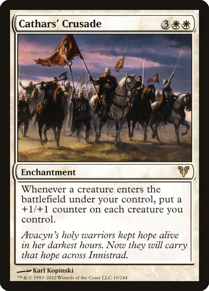 Cathars' Crusade (Avacyn Restored) 