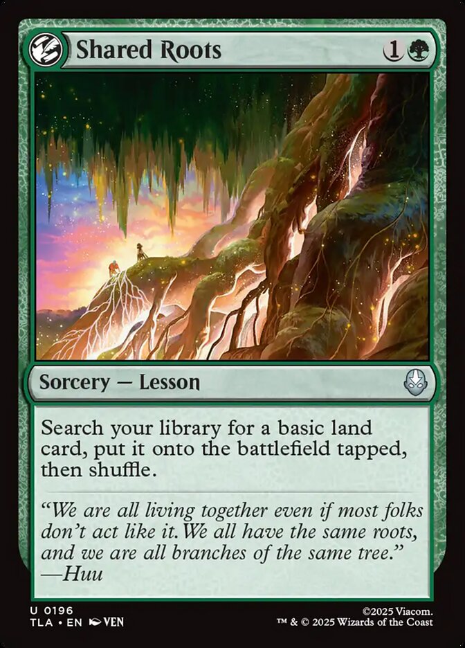 Shared Roots (Avatar: The Last Airbender)  - Foil