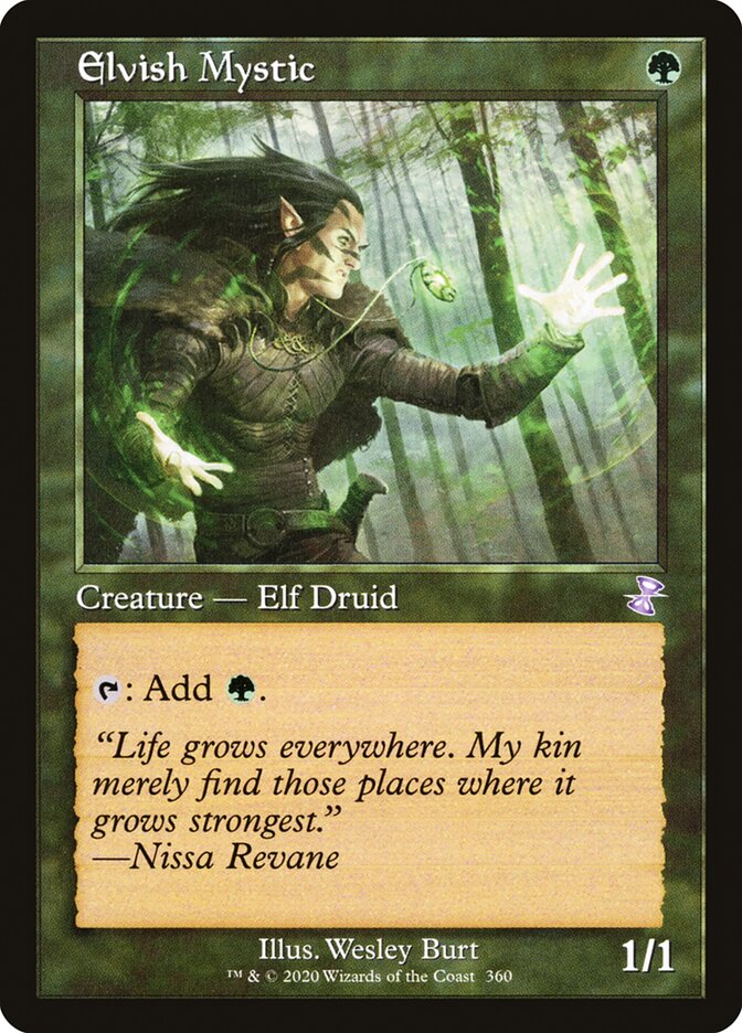Elvish Mystic 360 (Time Spiral: Remastered) 