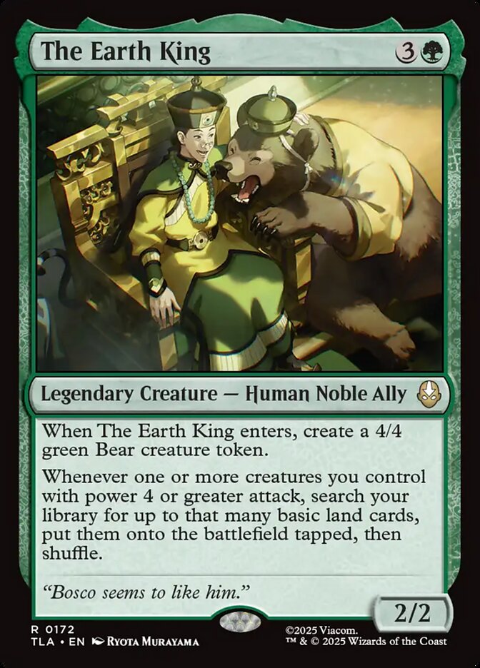 The Earth King (Avatar: The Last Airbender)  - Foil