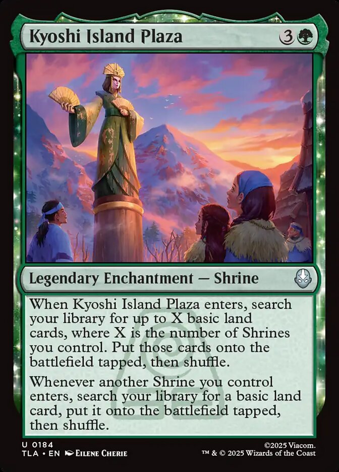 Kyoshi Island Plaza (Avatar: The Last Airbender)  - Foil