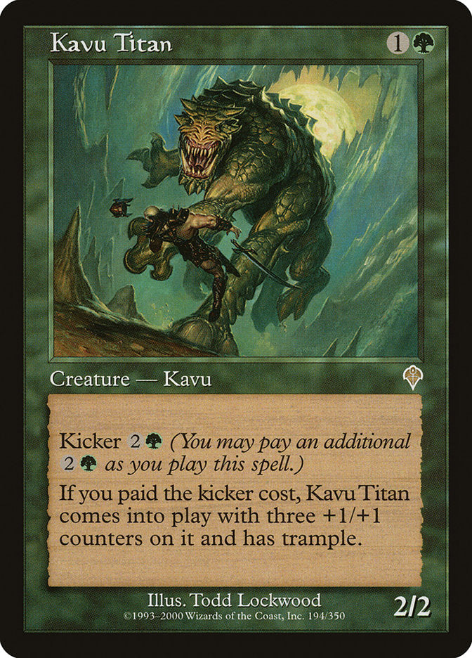 Kavu Titan 194/350 (Invasion) 