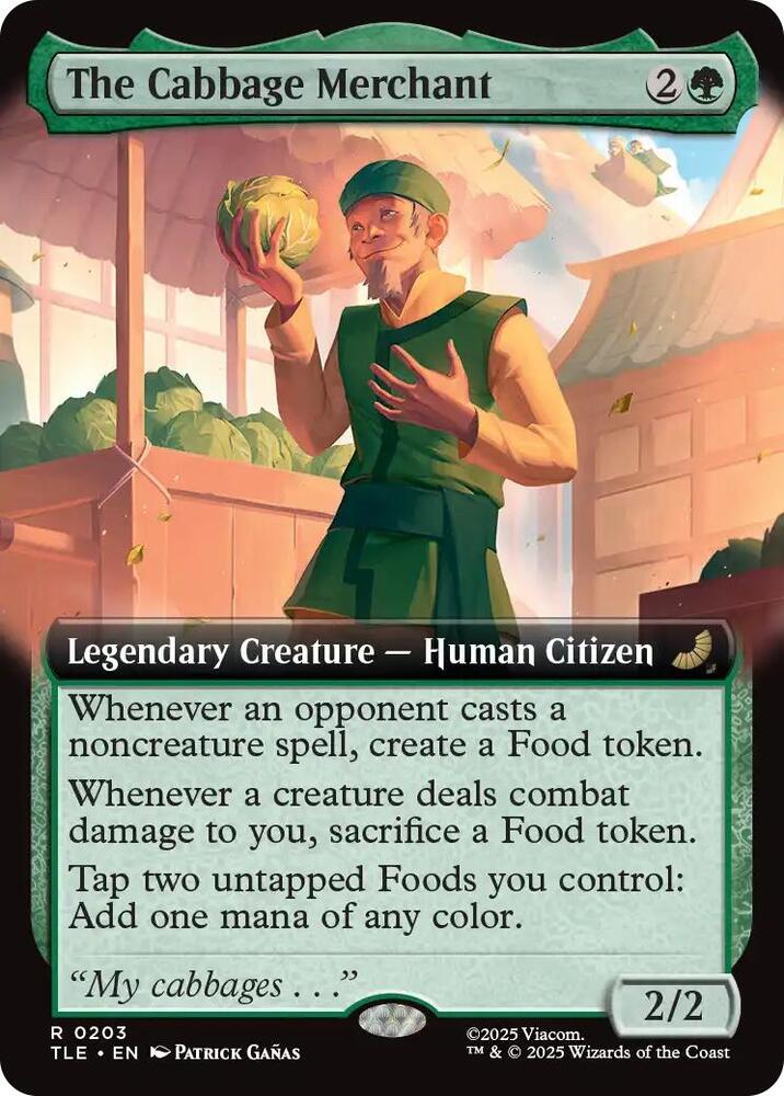 The Cabbage Merchant Extended Art (Avatar: The Last Airbender: Eternal-Legal) 