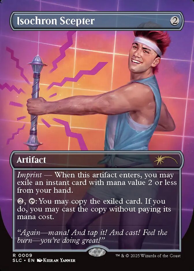 Isochron Scepter 9 (Secret Lair Countdown Kit)  - Borderless