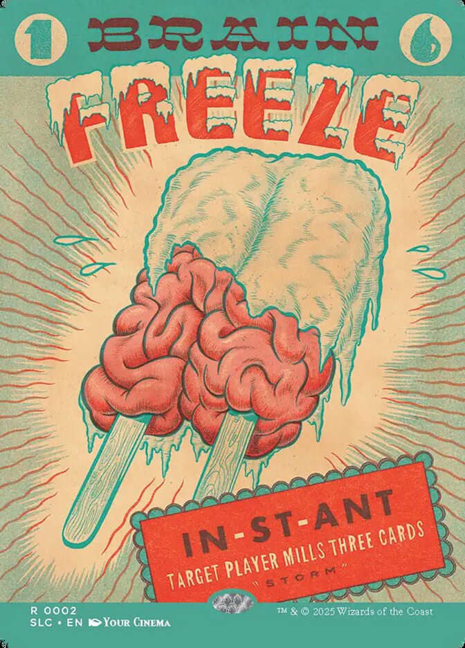 Brain Freeze 2 (Secret Lair Countdown Kit)  - Borderless