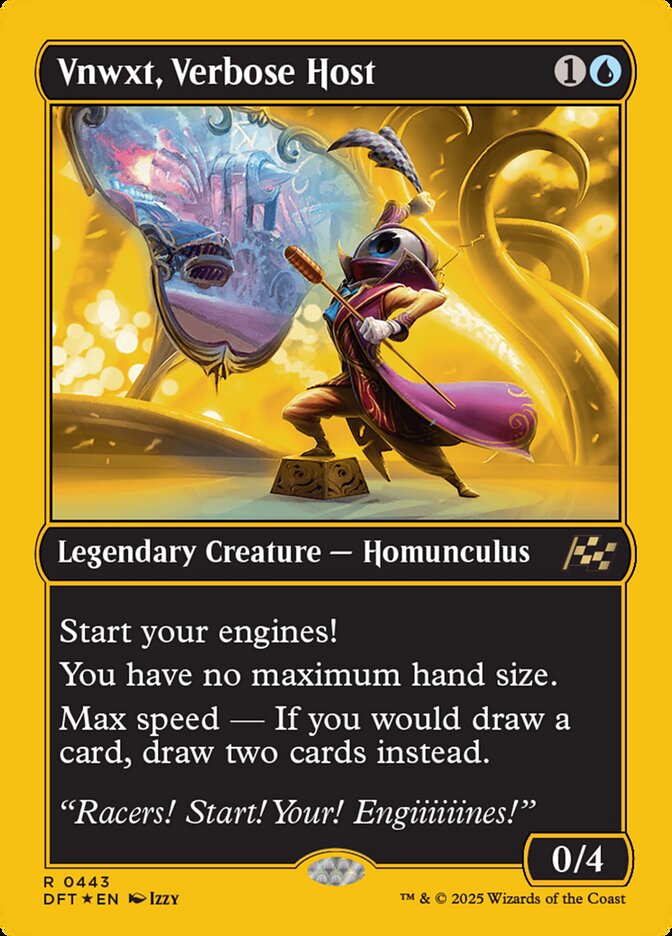 Vnwxt, Verbose Host (Aetherdrift)  - Foil