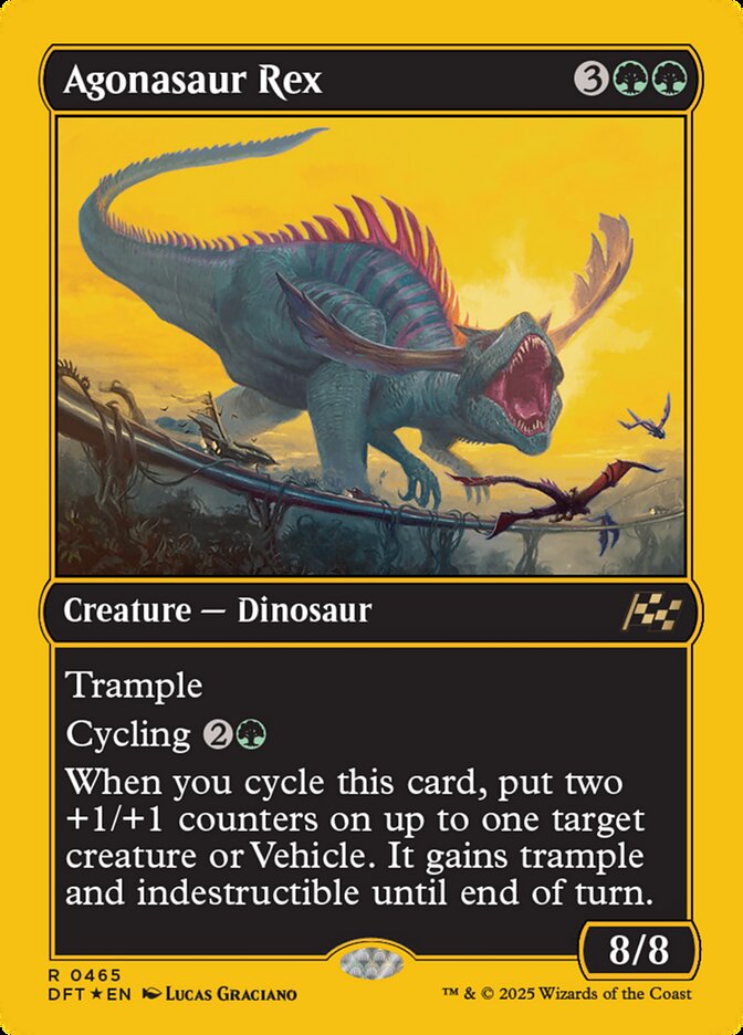 Agonasaur Rex (Aetherdrift)  - Foil