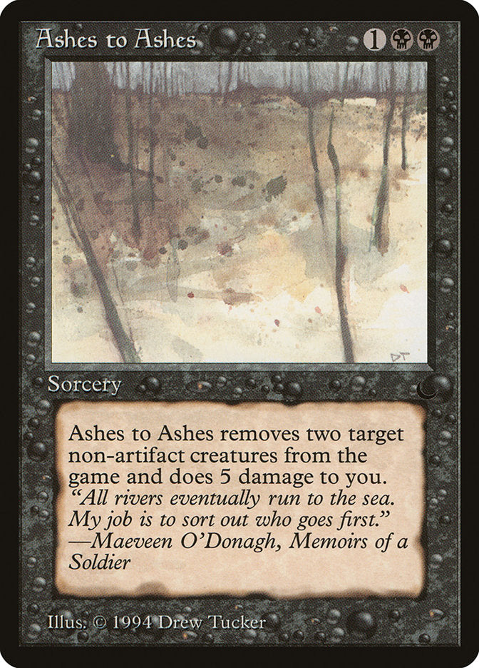 Ashes to Ashes (The Dark) 