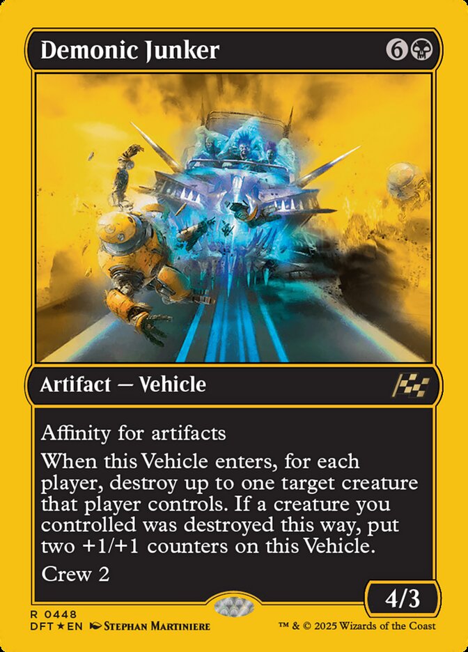 Demonic Junker (Aetherdrift)  - Foil