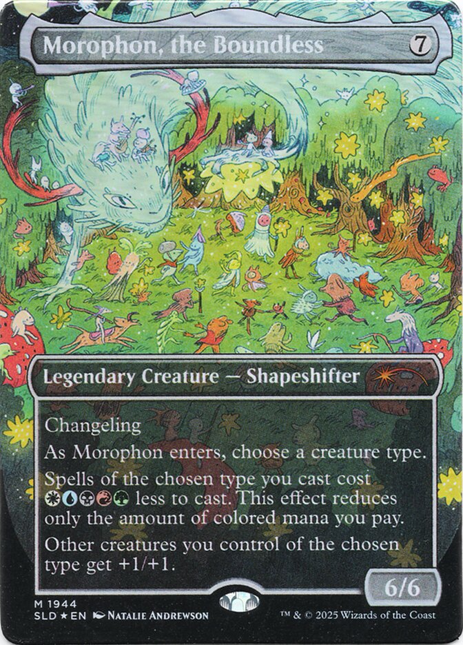 Morophon, the Boundless 1944 (Secret Lair Drop Series)  - Borderless Foil