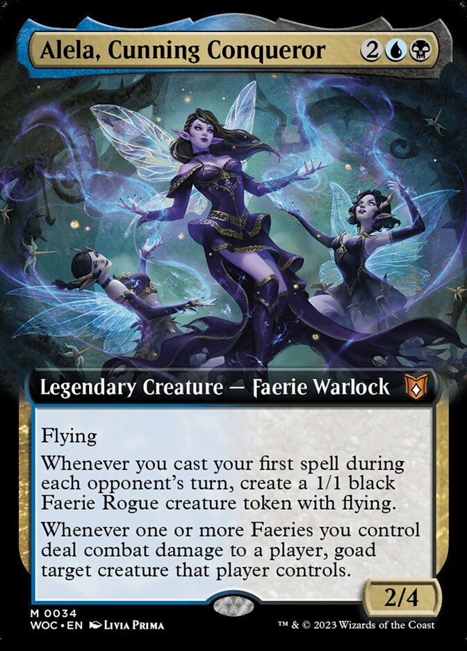 Alela, Cunning Conqueror (Commander: Wilds of Eldraine) 