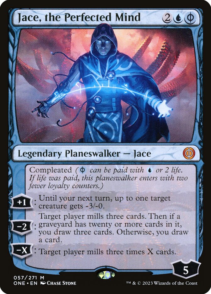 Jace, the Perfected Mind (Phyrexia: All Will Be One)  - Foil