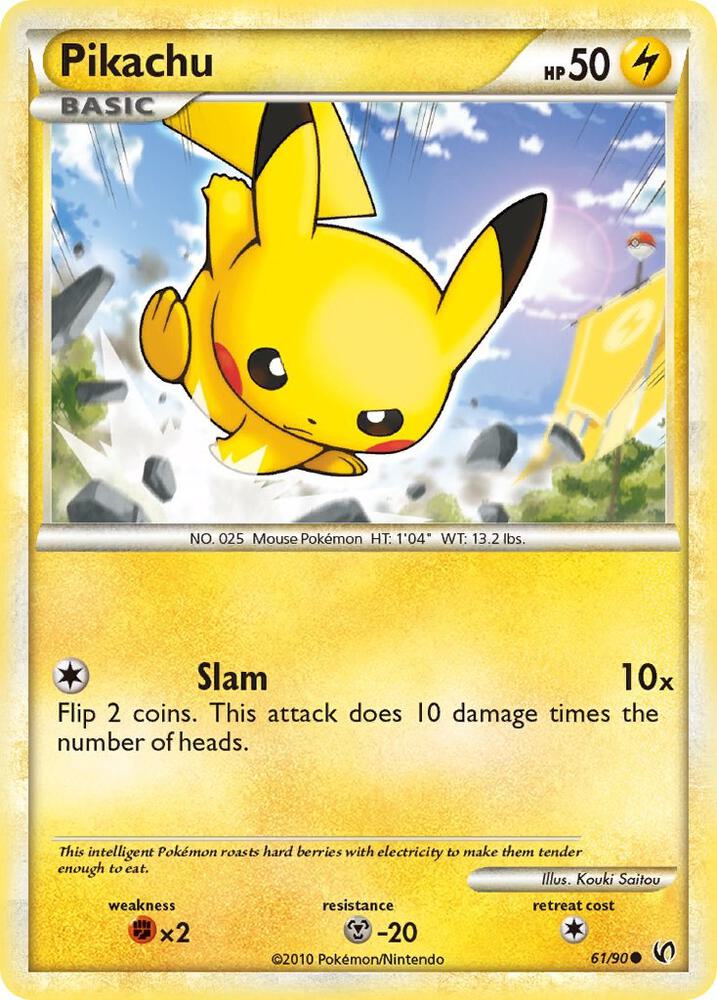 Pikachu 61/90 (Undaunted) 