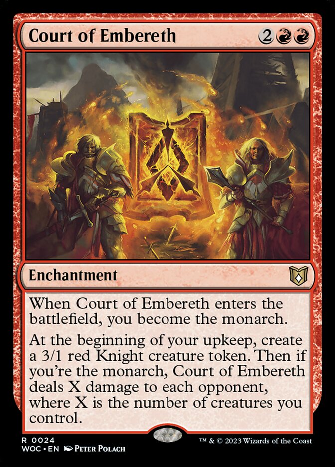 Court of Embereth (Commander: Wilds of Eldraine)  - undefined