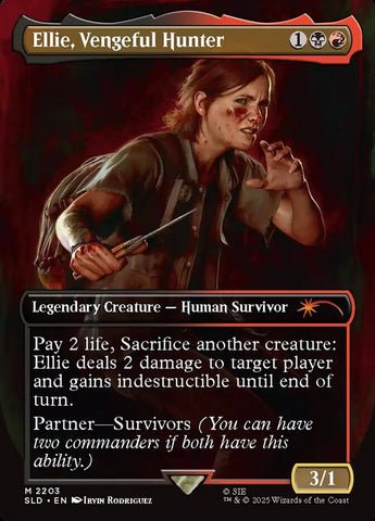 Ellie, Vengeful Hunter 2203/1 (Secret Lair Drop Series)  - Borderless