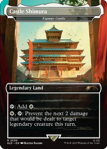 Castle Shimura // Eiganjo Castle 2230/1 (Secret Lair Drop Series)  - Borderless