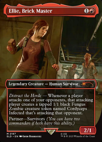 Ellie, Brick Master 2197/1 (Secret Lair Drop Series)  - Borderless