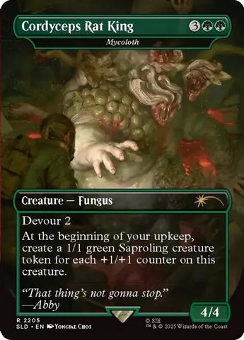 Cordyceps Rat King // Mycoloth 2205/1 (Secret Lair Drop Series)  - Borderless