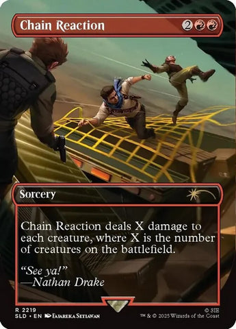 Chain Reaction 2219/1 (Secret Lair Drop Series)  - Borderless