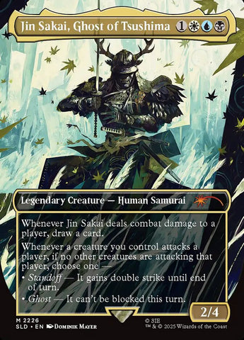 Jin Sakai, Ghost of Tsushima 2226/1 (Secret Lair Drop Series)  - Borderless
