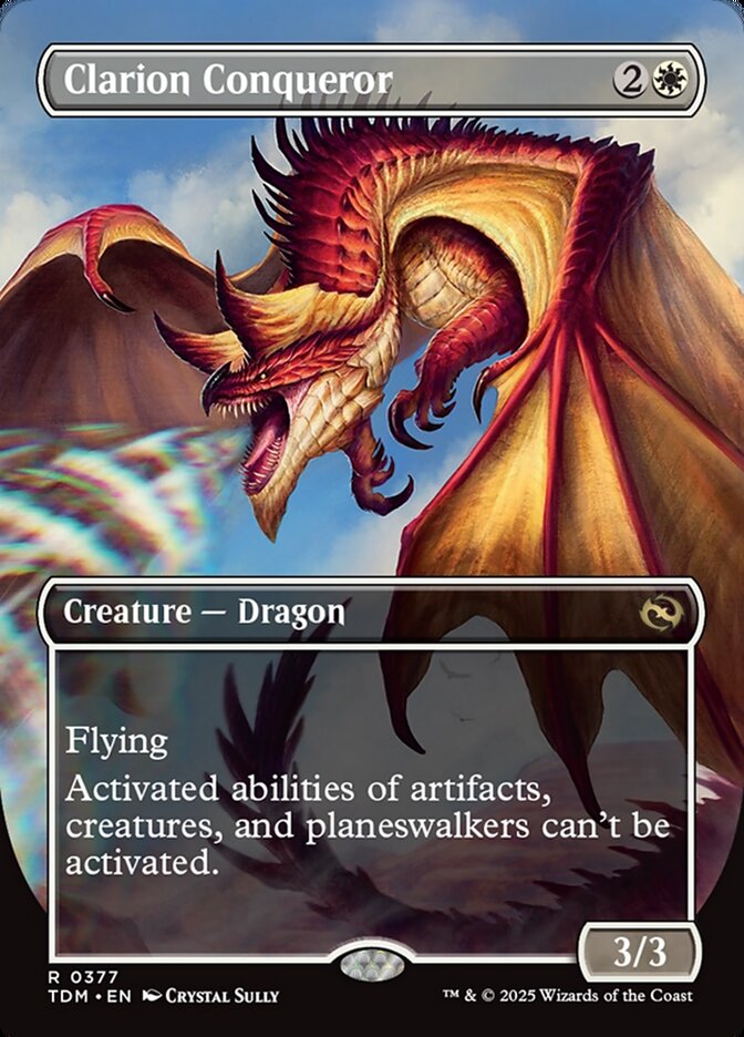 Clarion Conqueror // Clarion Conqueror (Tarkir: Dragonstorm) 