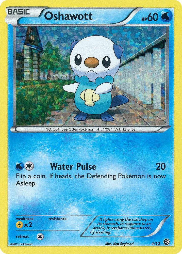 Oshawott 004/012 (McDonald's Promos 2011)  - Holofoil