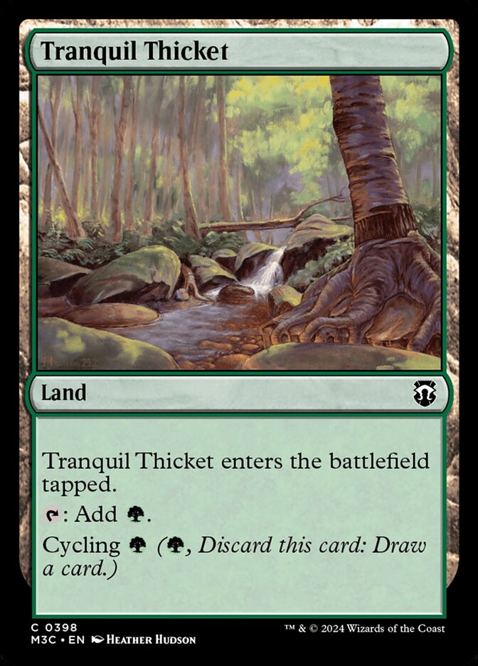 Tranquil Thicket 398/411 (Commander: Modern Horizons 3) 