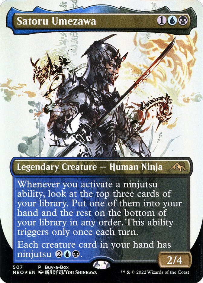 Satoru Umezawa (Buy-A-Box Promos)  - Foil