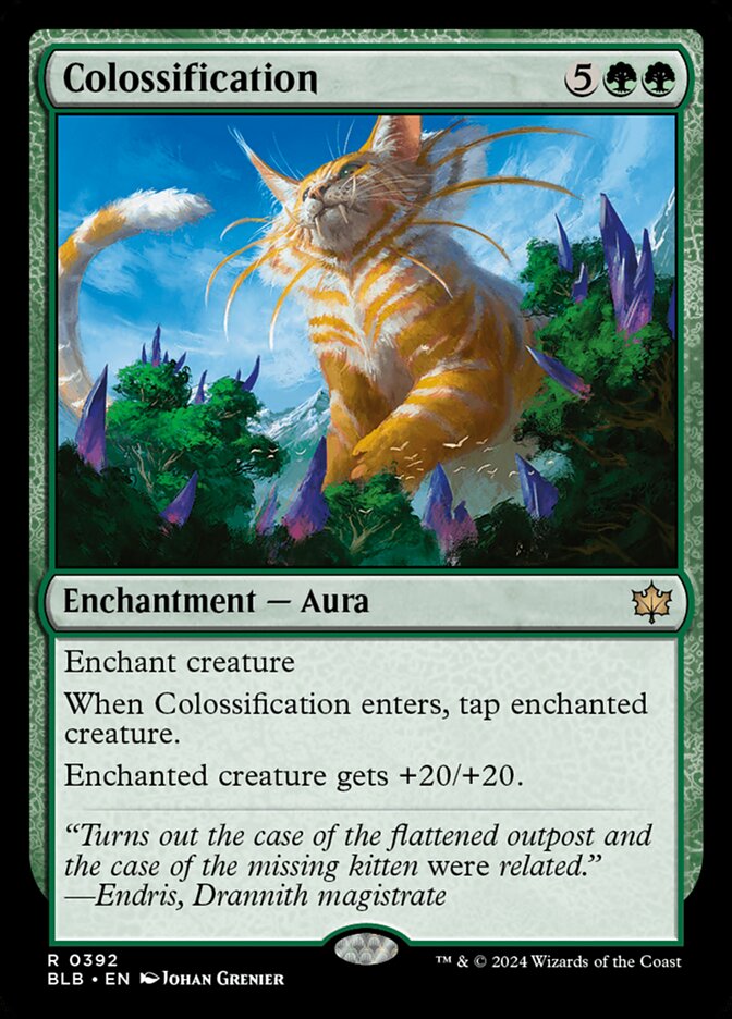Colossification 392 (Bloomburrow) 