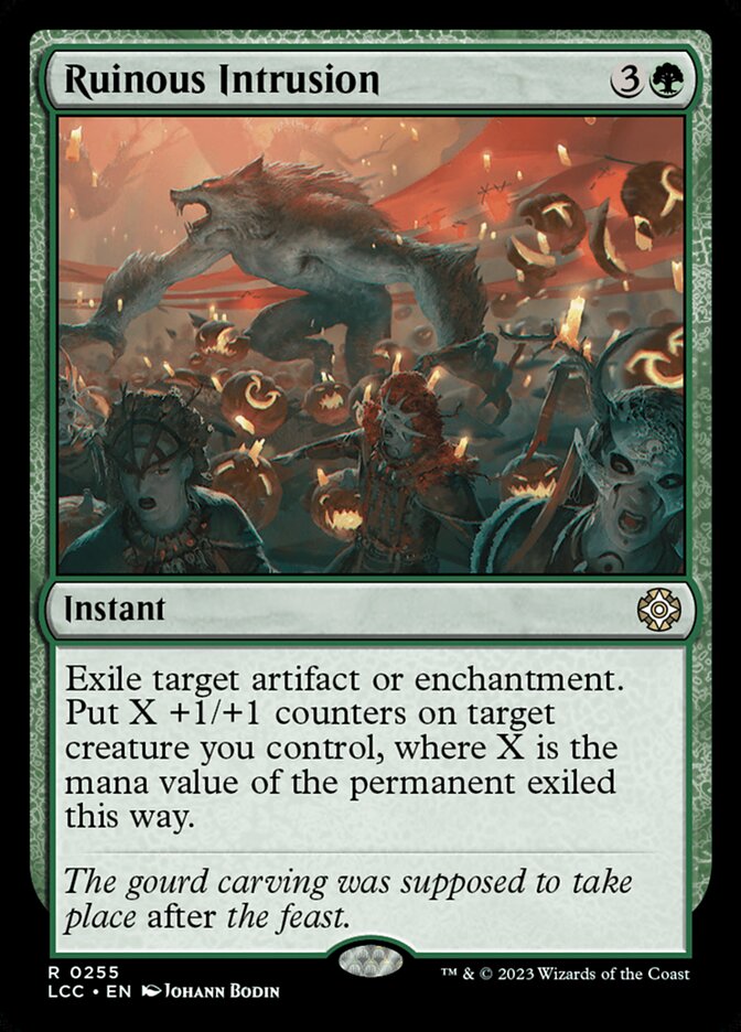 Ruinous Intrusion 255 (Commander: The Lost Caverns of Ixalan) 