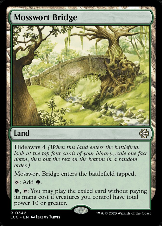 Mosswort Bridge 342/370 (Commander: The Lost Caverns of Ixalan) 